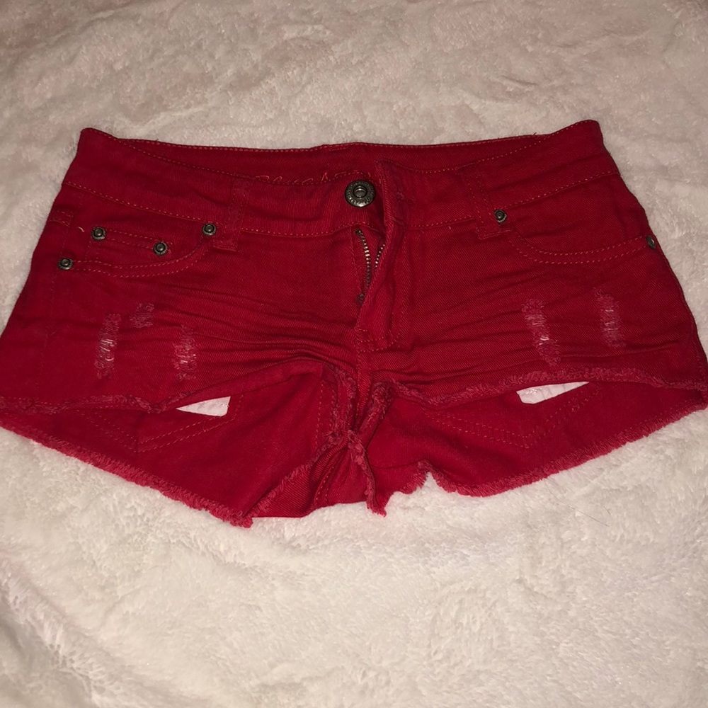 Blue Asphalt Jean Shorts size 1